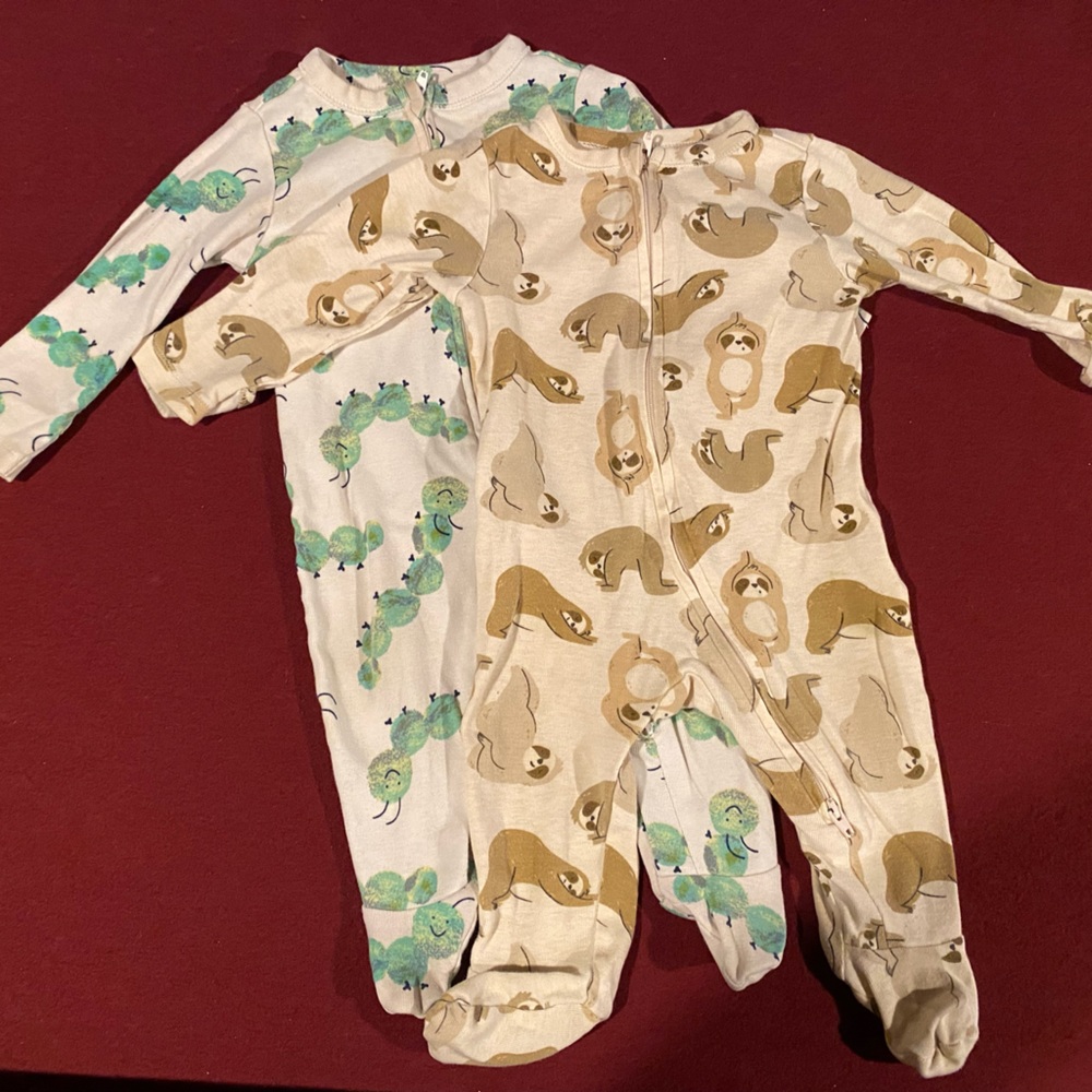 Old Navy baby sleepers